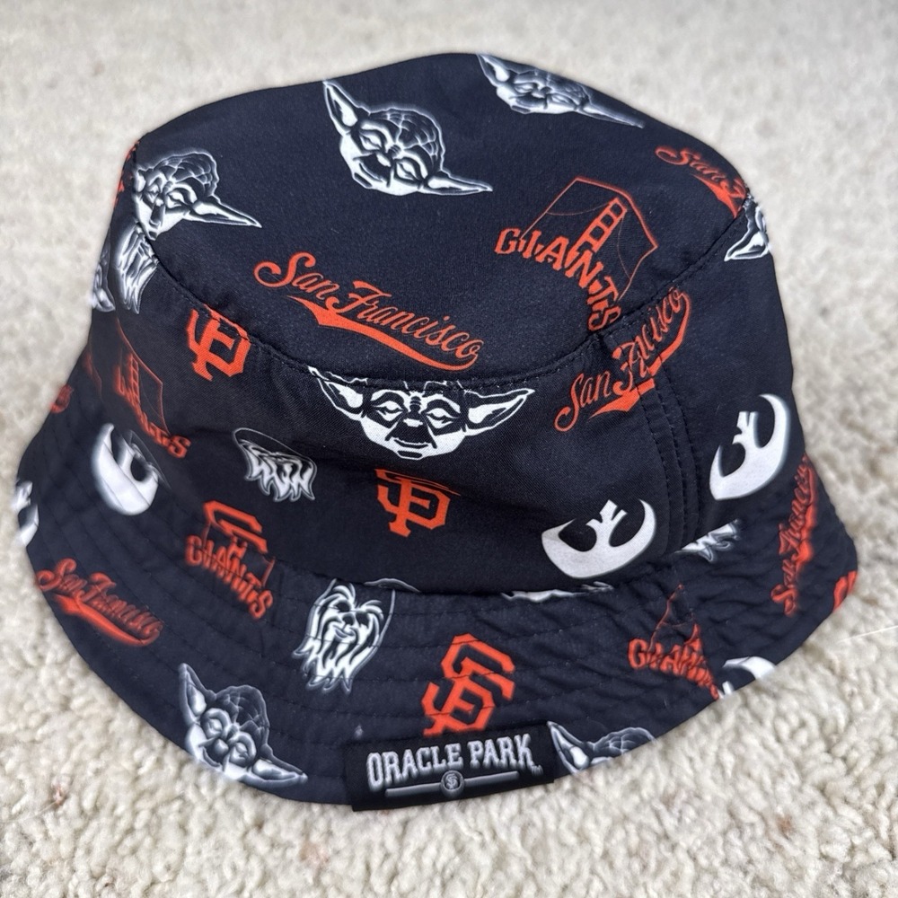 2025 San Francisco SF Giants Star Wars Bucket Hat 5/3/25 New Yoda Chewbacca SGA